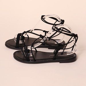 Intentionally Blank SARAFINA Black Suede Sandals